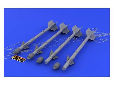 F-4B Air to Air weapons 1/48 - Tamiya - image 2