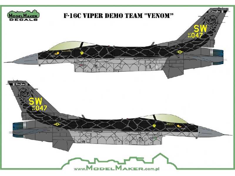 F-16c Viper Demo Team Venom" - image 1