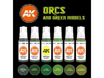 AK 11600 Orcs And Green Creatures Set - image 3
