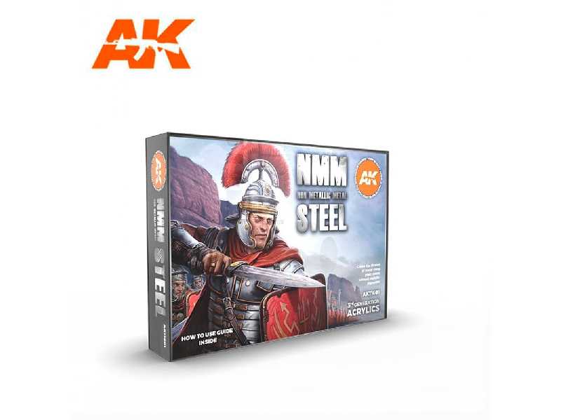 AK 11601 Non Metallic Metal: Steel Set - image 1