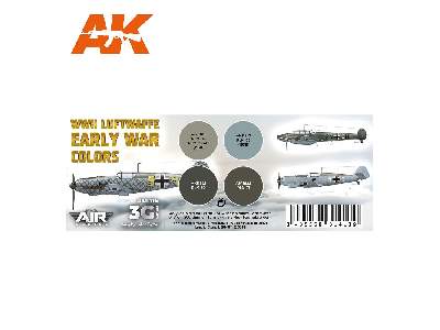 AK 11716 WWii Luftwaffe Early War Colors Set - image 2