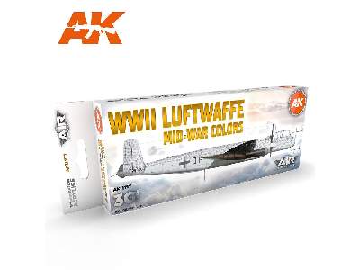 AK 11717 WWii Luftwaffe Mid-war Colors Set - image 1