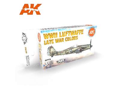 AK 11718 WWii Luftwaffe Late War Colors Set - image 1
