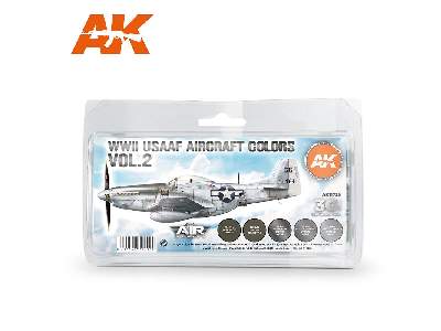 AK 11733 WWii USAaf Aircraft Colors Vol.2 Set - image 1