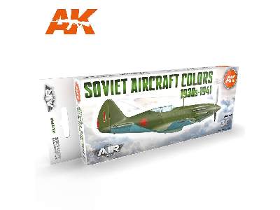 AK 11740 Soviet Aircraft Colors 1930s-1941 Set - image 1