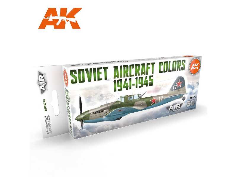 AK 11741 Soviet Aircraft Colors 1941-1945 Set - image 1
