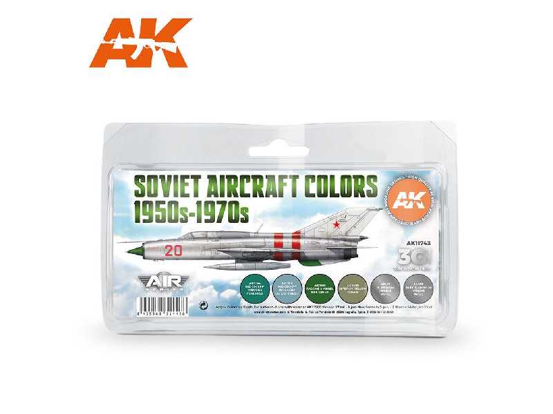 AK 11743 Soviet Aircraft Colors 1950s-1970s Set - image 1