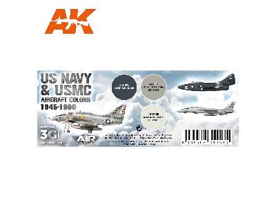 AK 11745 US Navy & Usmc Aircraft Colors 1945-1980 Set - image 2