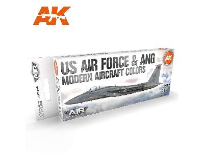 AK 11746 US Air Force & Ang Modern Aircraft Colors Set - image 1