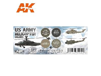 AK 11750 US Army Helicopter Colors Set - image 2