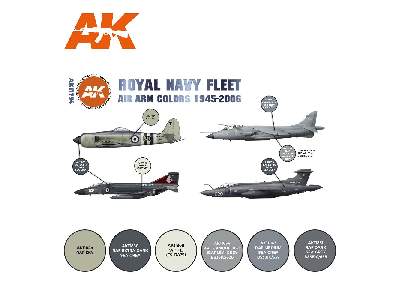 AK 11754 Rn Fleet Air Arm Aircraft Colors 1945-2010 Set - image 2