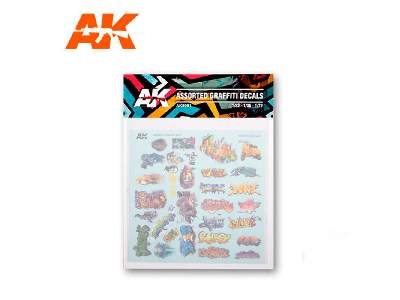 Assorted GRAFfiti Decals - image 1