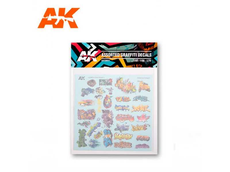 Assorted GRAFfiti Decals - image 1