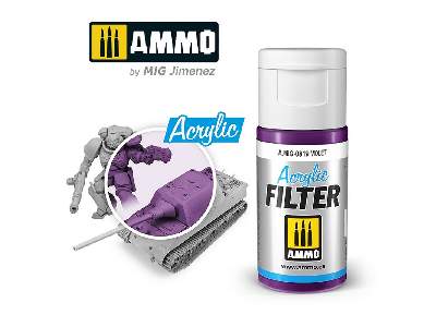 A.Mig 0819 Acrylic Filter Violet - image 1