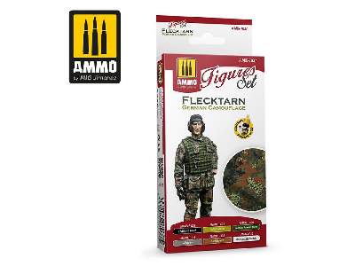 A.Mig 7037 Flecktarn German Camouflage Figures Set - image 1