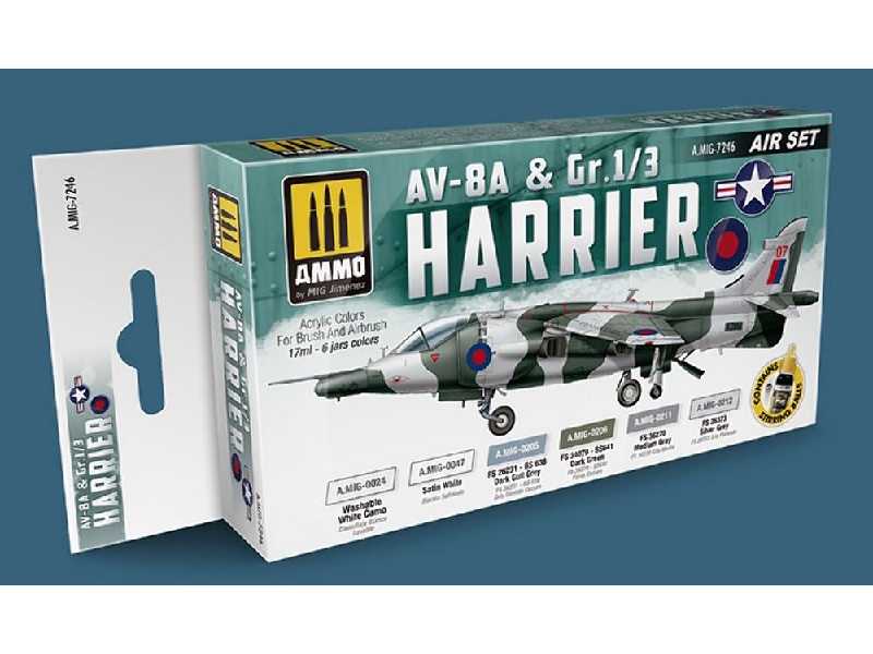 A.Mig 7246 Av-8a & Gr.1/3 Harrier Set - image 1