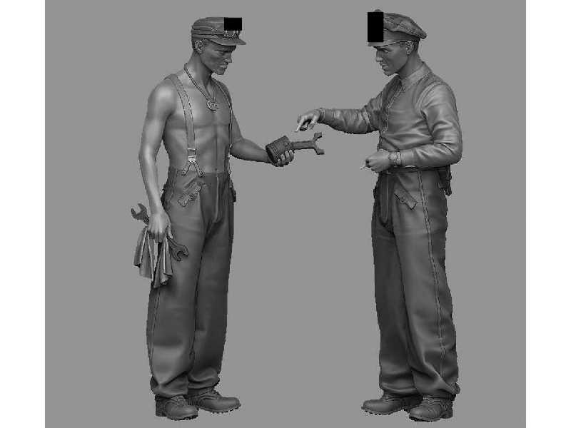 Waffen-SS Tank Mechanics Set - image 1