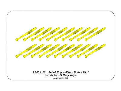 Set of 20 pcs 20 mm L/70 Oerlikon Mk.10 barrels for US Navy ship - image 8