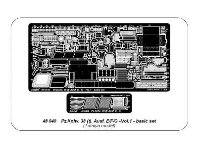 German tank Pz.Kpfw. 38 (t) Ausf. E/F/G Vol.1-basic set - image 17