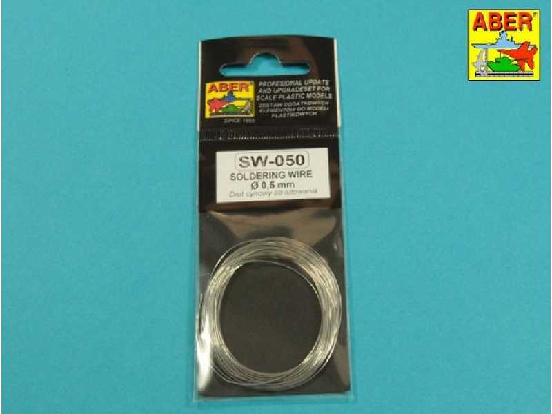 Soldering wire diameter 0,50mm length 5m