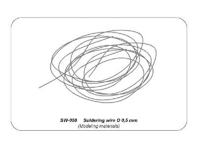 Soldering wire diameter 0,50mm length 5m - image 4