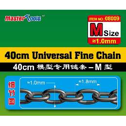 40cm Universal Fine Chain M Size 1.0mmx1.8mm - image 3