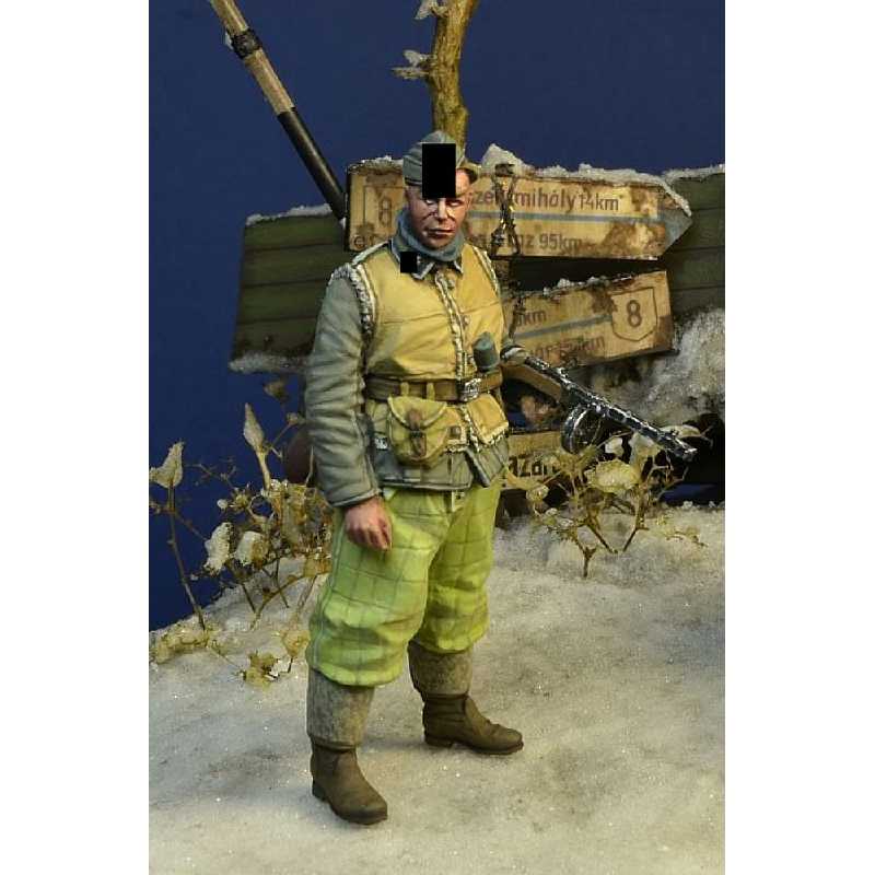 Waffen Ss Soldier 1, Hungary, Winter 1945 - image 1