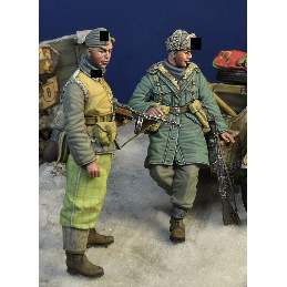 Waffen SS Soldiers, Hungary, Winter 1945 - image 2