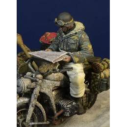Waffen SS Motorcycle Driver, Hungary, Winter 1945 - image 1