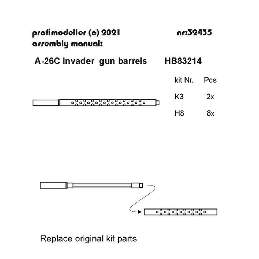 A-26c Barrels Set - image 2