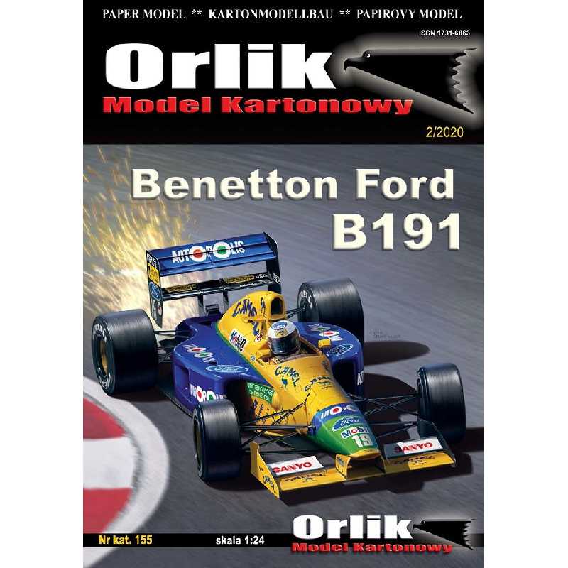 Bolid F1 Benetton Ford B191 - image 1