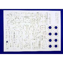 Elementy Wycinane Laserowo Do Modelu Benetton Ford B191 - image 1