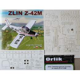 Elementy Wycinane Laserowo Do Modelu Zlin Z-42m - image 1