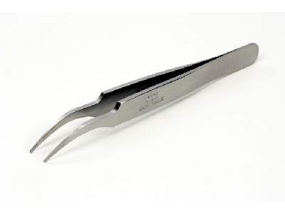 HG Angled Tweezers Round Tip - image 1