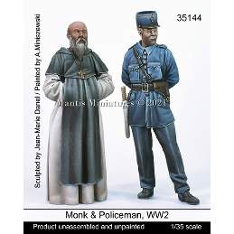 Monk & Policeman (Ww2 Era) - image 1