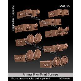 Animal Paw Print Stamps - image 1