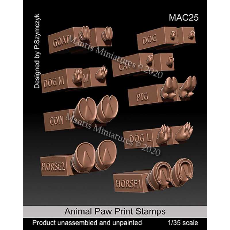 Animal Paw Print Stamps - image 1