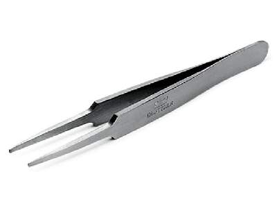 HG Straight Tweezers Round Tip - image 1