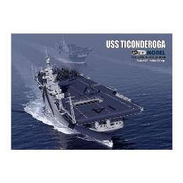 Amerykański Lotniskowiec Uss Ticonderoga, Model + Wręgi - image 1