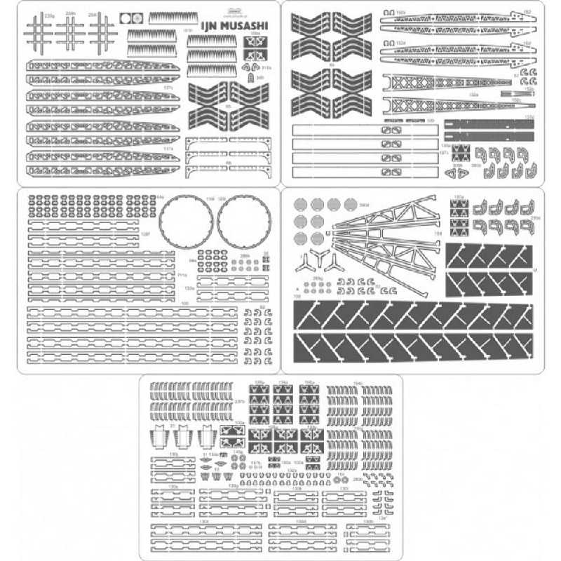 Ijn Musashi - Zestaw Detali - image 1