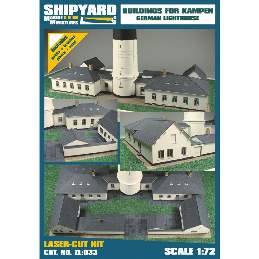 Biuldings For Lighthouse Kampen Skala 1:72 - image 1