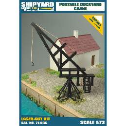 Portable Dockyard Crane Skala 1:72 - image 1