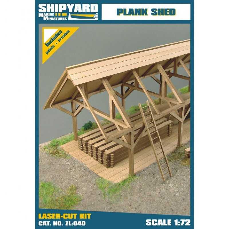 Plank Shed Skala 1:72 - image 1