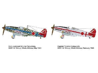 Kawasaki Ki-61-Id Hien (Tony) Silver Color Plated (w/Camo Decals) - image 15