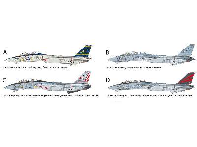 Grumman F-14A Tomcat (Late Model) Carrier Launch Set - image 27