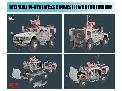 M1240A1 M-ATV (M153 Crows II) w/interior - image 2