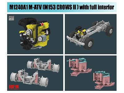 M1240A1 M-ATV (M153 Crows II) w/interior - image 3