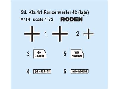 (8cm) Raketen-Vielfachwerferauf Panzerwerfer 42 - image 3