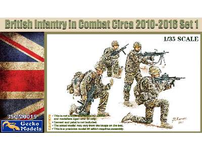 British Infantry In Combat Circa 2010~2012 Set 1 - image 1