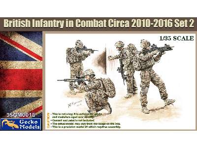 British Infantry In Combat Circa 2010~2012 Set 2 - image 1